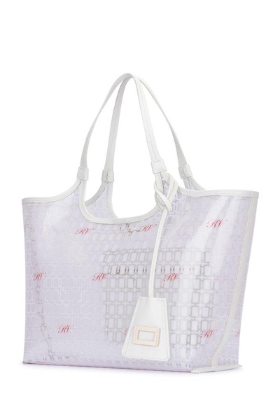 Roger Vivier Geometric-Printed Tote Bag