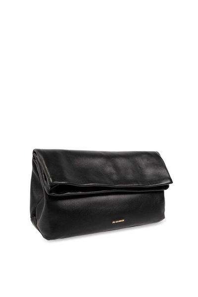 Jil Sander Logo Plaque Clutch Bag