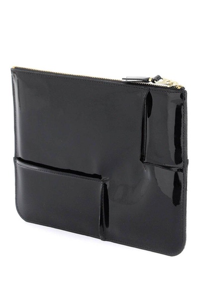 Comme des Garçons Wallet CDG Reversed Hem Serie Zipped Pouch