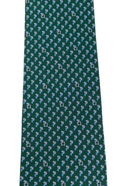 Ferragamo Gaphic Printed Tie