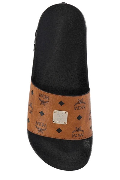 MCM All-Over Logo Printed Slides