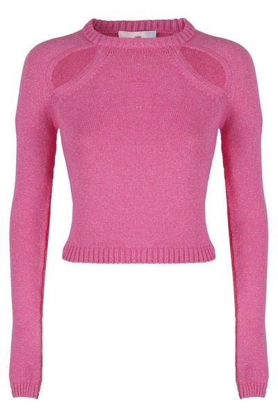 Chiara Ferragni Cut-Out Detailed Knitted Jumper