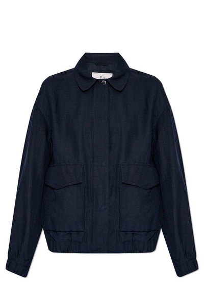 Woolrich Long Sleeved Drop Shoulder Bomber Jacket