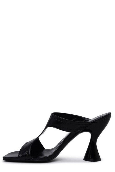 By Far Nadia Cut-Out Heeled Sandals