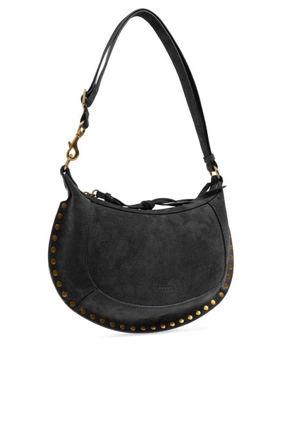 Isabel Marant Oskan Moon Zipped Medium Shoulder Bag