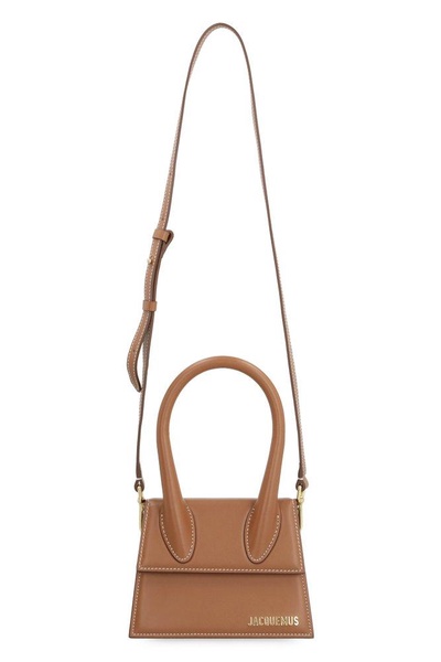 Jacquemus Tote Bag 'Le Chiquito Moyen' In Calfskin Leather