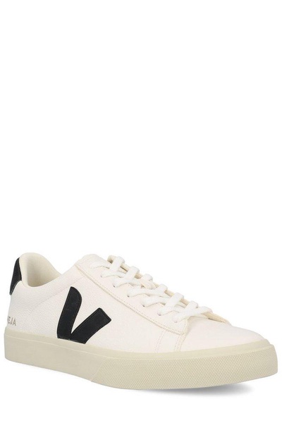 Veja Campo Logo Patch Lace-Up Sneakers