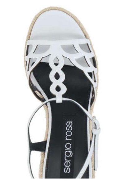 Sergio Rossi Buckle Detailed Open Toe Sandals