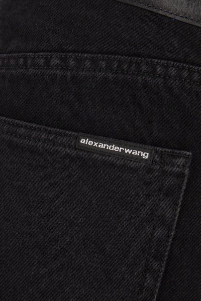 Alexander Wang Belted Wide-Leg Jeans