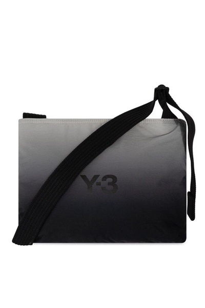 Y-3 Logo Printed Gradient Shoulder Bag