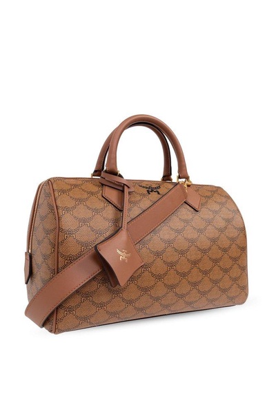 MCM Medium Ella Monogram Printed Tote Bag