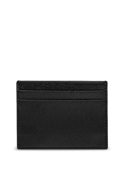 Saint Laurent Paris Logo Detailed Card Case