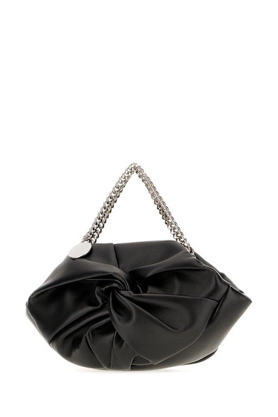 Stella McCartney Twist Detailed Chain-Linked Shoulder Bag