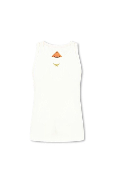 MCM Logo Plaque Sleeveless Tank Top