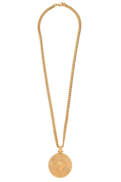 Versace Medusa Pendant Chain Necklace