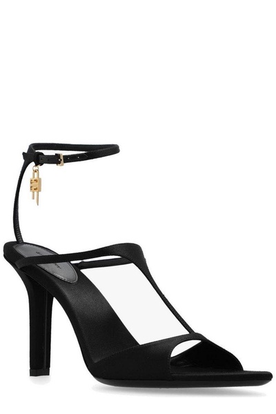 Givenchy	 G-Lock Charm Heeled Sandals