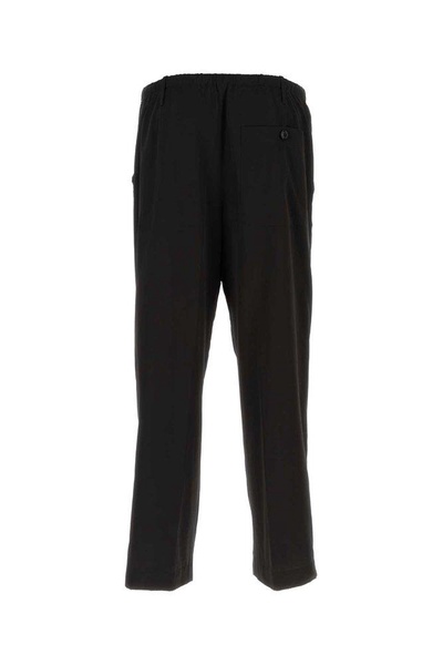 Dries Van Noten Man Black Viscose Blend Pant