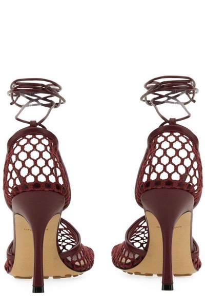 Bottega Veneta Stretch Lace-Up Pumps