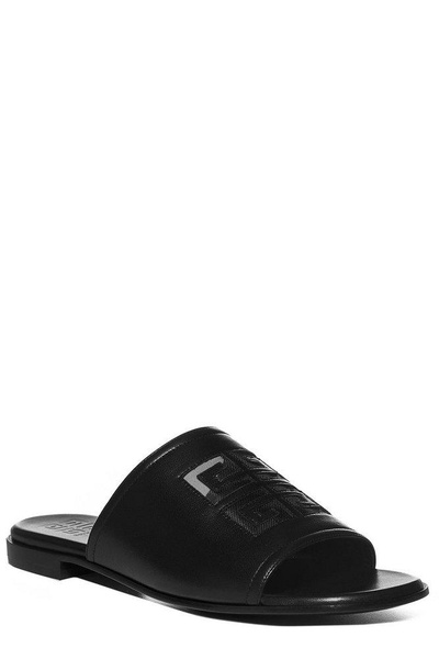 Givenchy 4G Logo Embossed Sandals