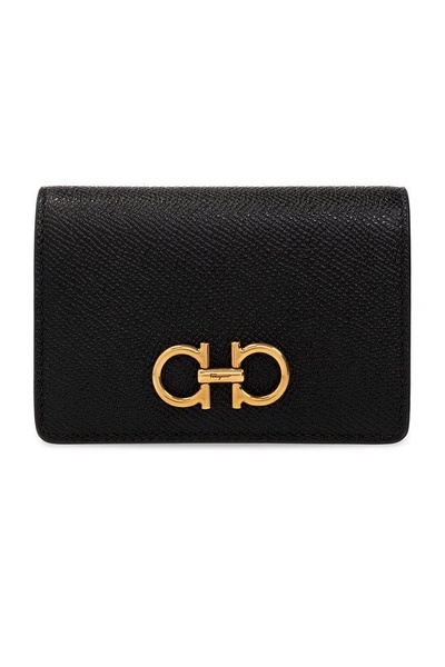 Ferragamo Gancini Plaque Card Holder