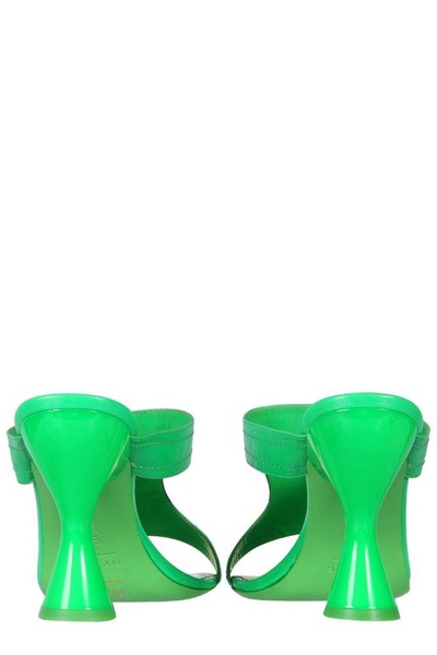 By Far Nadia Cut-Out Detailed Heel Sandals