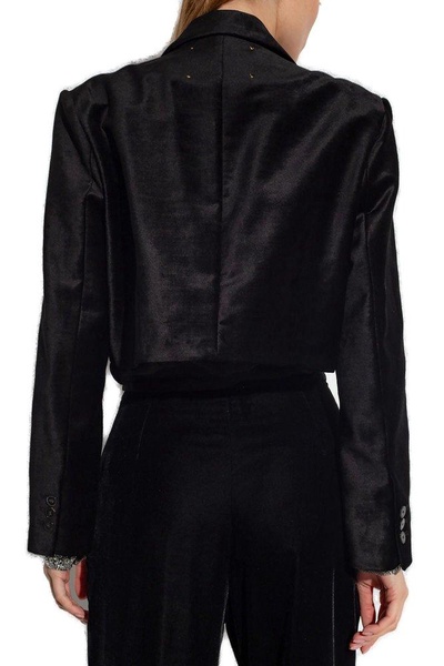 Forte Forte Cropped blazer in velvet