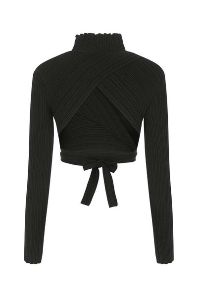 Philosophy Di Lorenzo Serafini Cut-Out Long-Sleeved Top