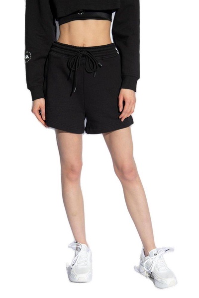 Logo-printed Drawstring Track Shorts