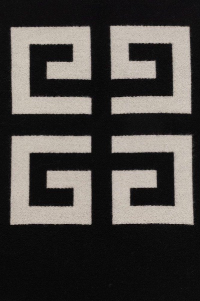 Givenchy 4G Motif Fringed Scarf