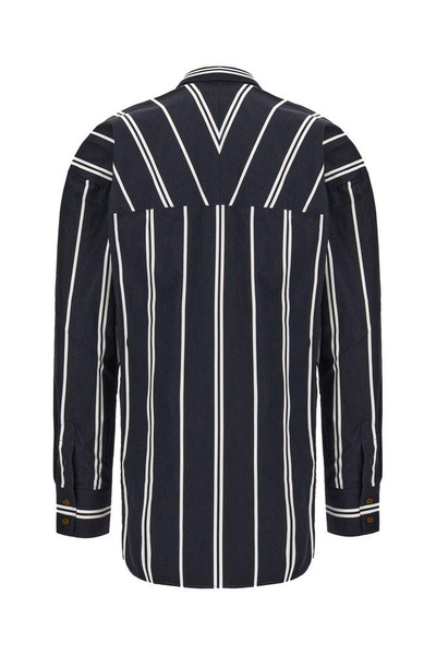 Vivienne Westwood Striped Long-Sleeved Shirt