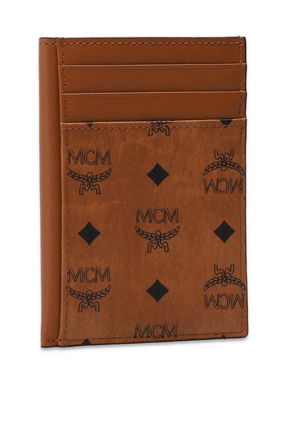 MCM Classic Logo Detailed Card Case