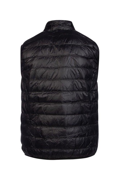 Ea7 Emporio Armani Logo Printed Zipped Gilet