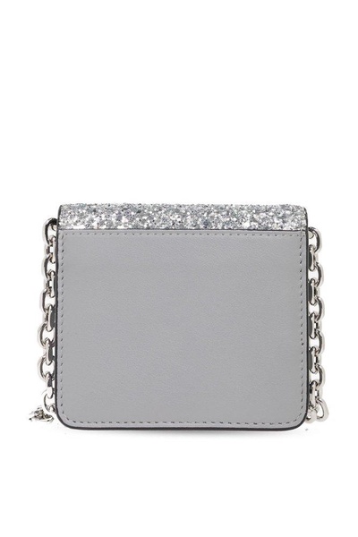 Maison Margiela Glittered Strap Foldover Wallet