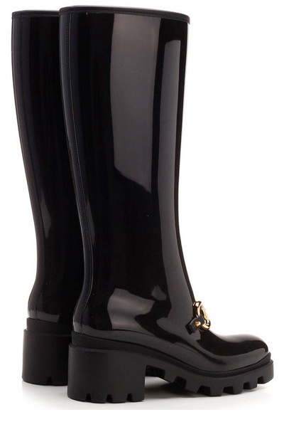 Gucci Horsebit Knee-High Boots