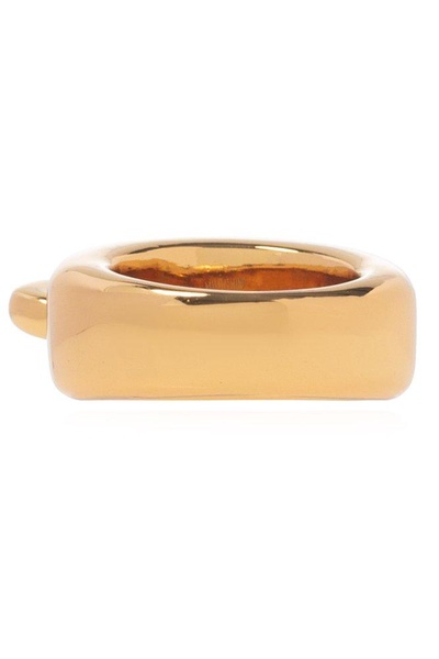 Moschino Polished Finish Chunky Bear Ring