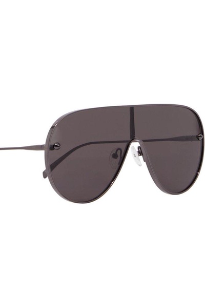 Alexander Mcqueen Studded Mask Sunglasses For A Bold And Ed Women