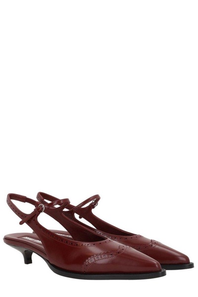 Miu Miu Pointed-Toe Slingback Pumps