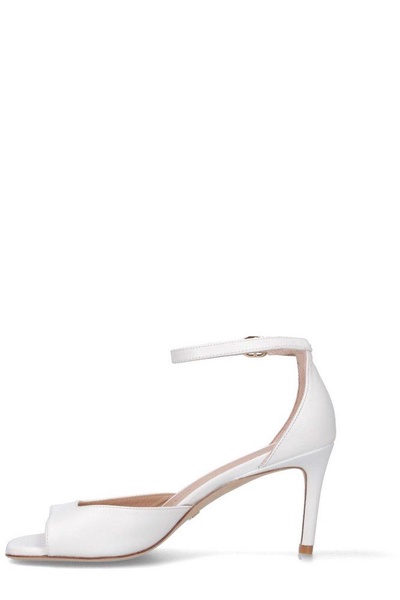 Stuart Weitzman Square-Toe Sandals