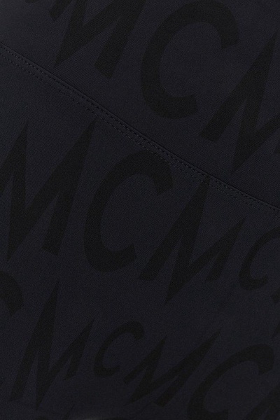 MCM Monogram Detailed Slim-Fit Leggings