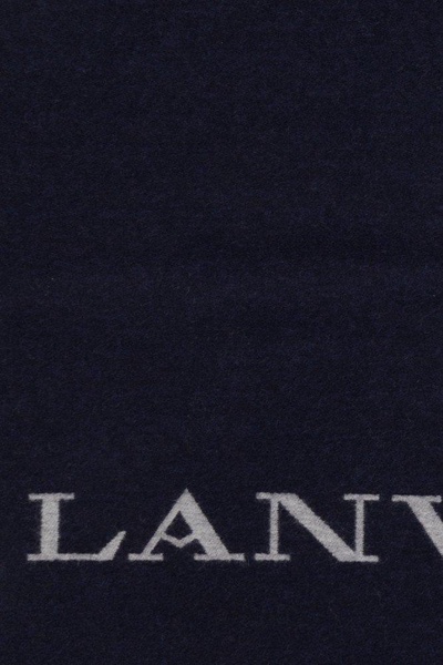 Lanvin Fringed Edge Scarf