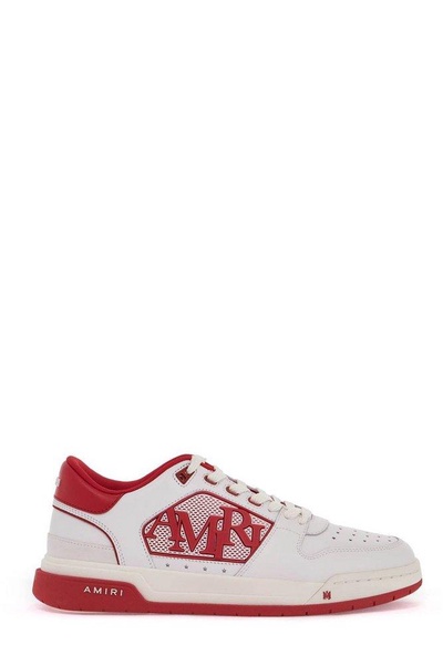 Amiri Logo Embossed Low-Top Sneakers