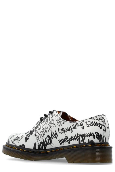 Comme des Garçons Comme des Garçons X Dr. Martens Printed Lace-Up Shoes