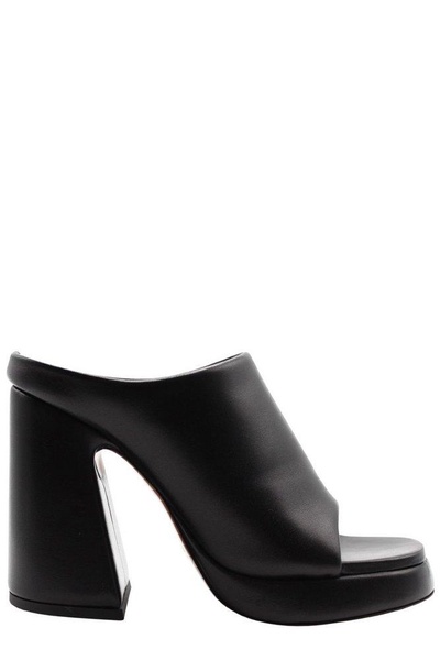 Proenza Schouler Forma Platform Slip-On Sandals