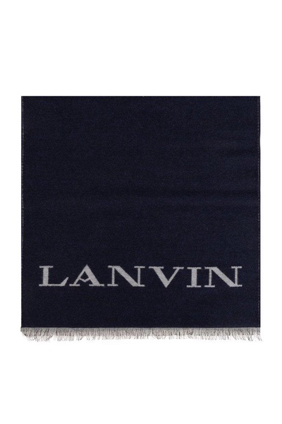 Lanvin Fringed Edge Scarf