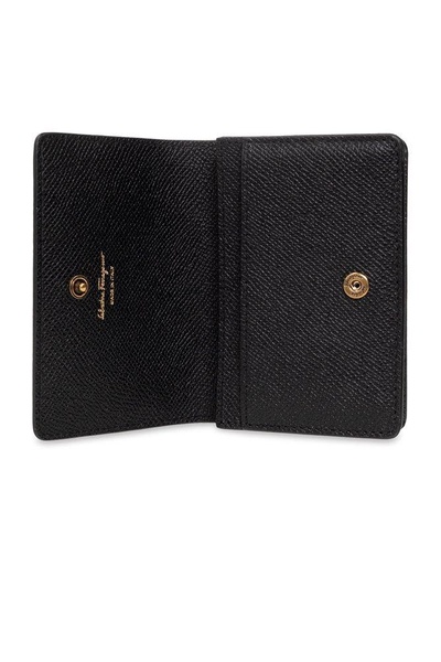 Ferragamo Gancini Plaque Card Holder