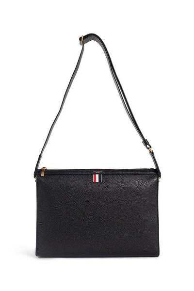 Thom Browne 3-Bar Zipped Shoulder Bag