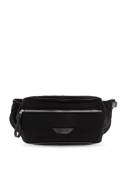 Bottega Veneta Logo Patch Zipped Belt Bag