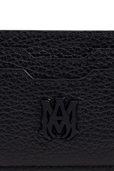 Amiri MA Logo Plaque Card Case