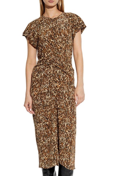 Isabel Marant Terena Leopard-Printed Dress