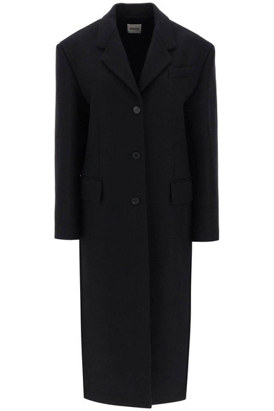 Khaite The Bontin Button-Up Trench Coat